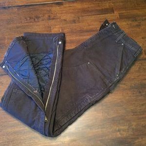 Carhartt Standstone Quilt Lined Work Pant 34x36